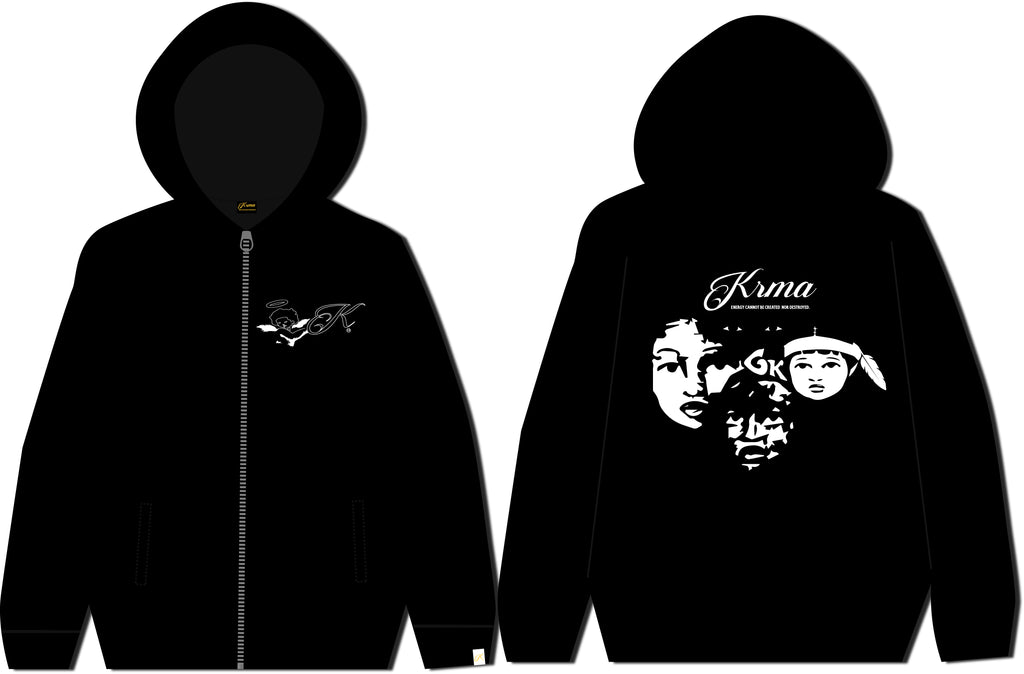 Children of the village Hoodie (Black)